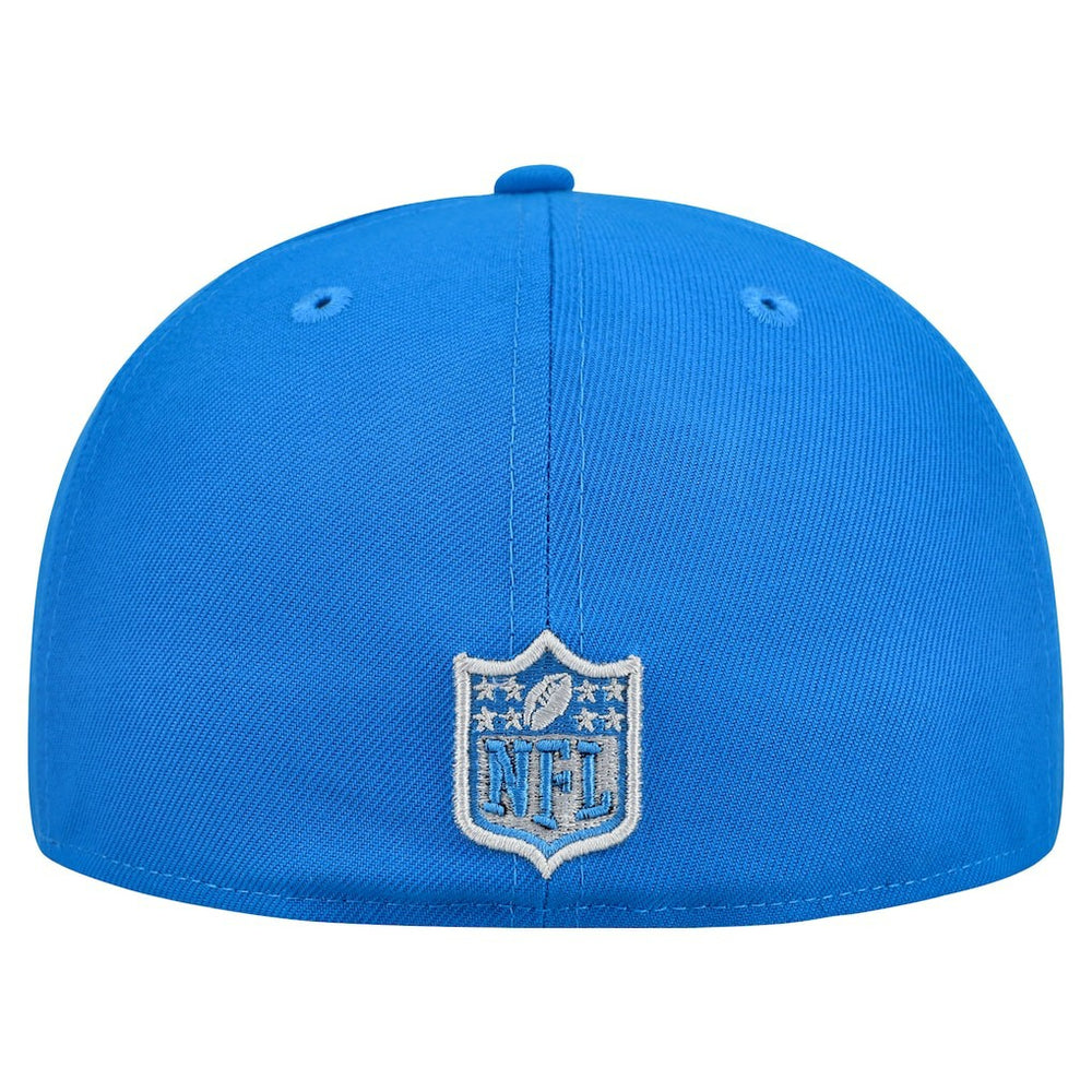 Detroit Lions New Era Break 59FIFTY Fitted Hat Blue/Gray - NFL