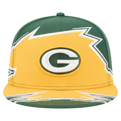 Green Bay Packers New Era Break 59FIFTY Fitted Hat Green/Gold - NFL