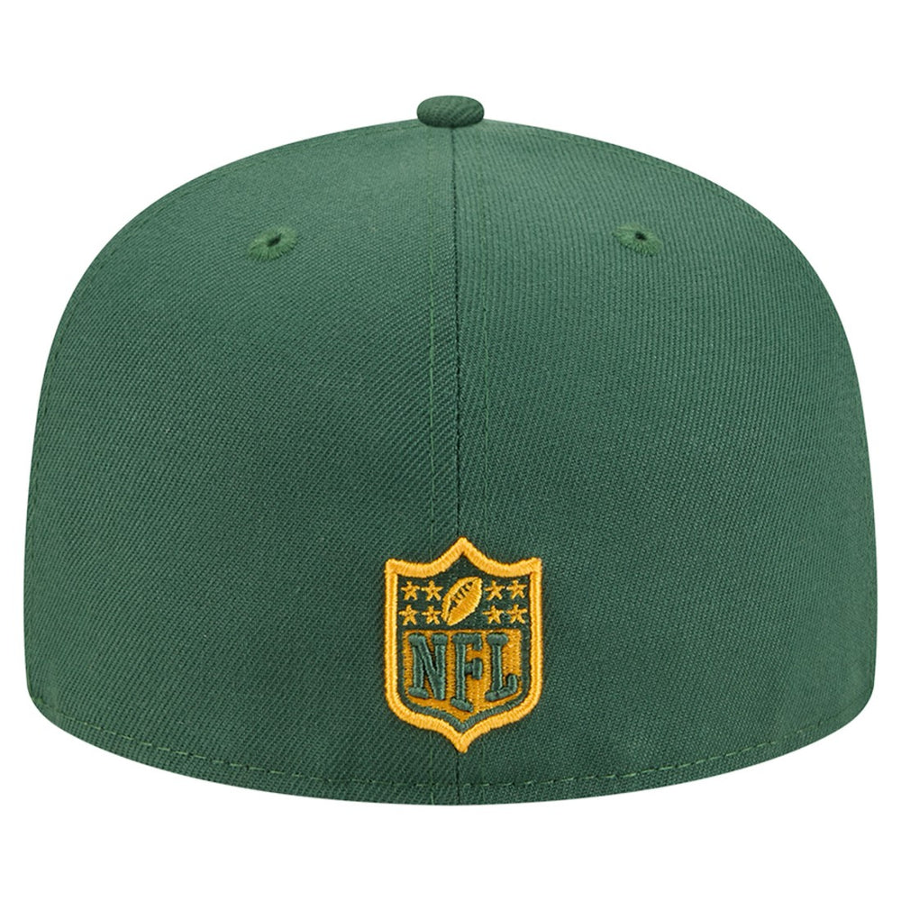 Green Bay Packers New Era Break 59FIFTY Fitted Hat Green/Gold - NFL