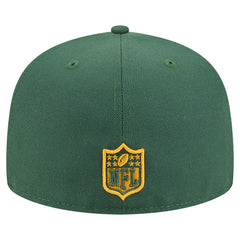 Green Bay Packers New Era Break 59FIFTY Fitted Hat Green/Gold - NFL