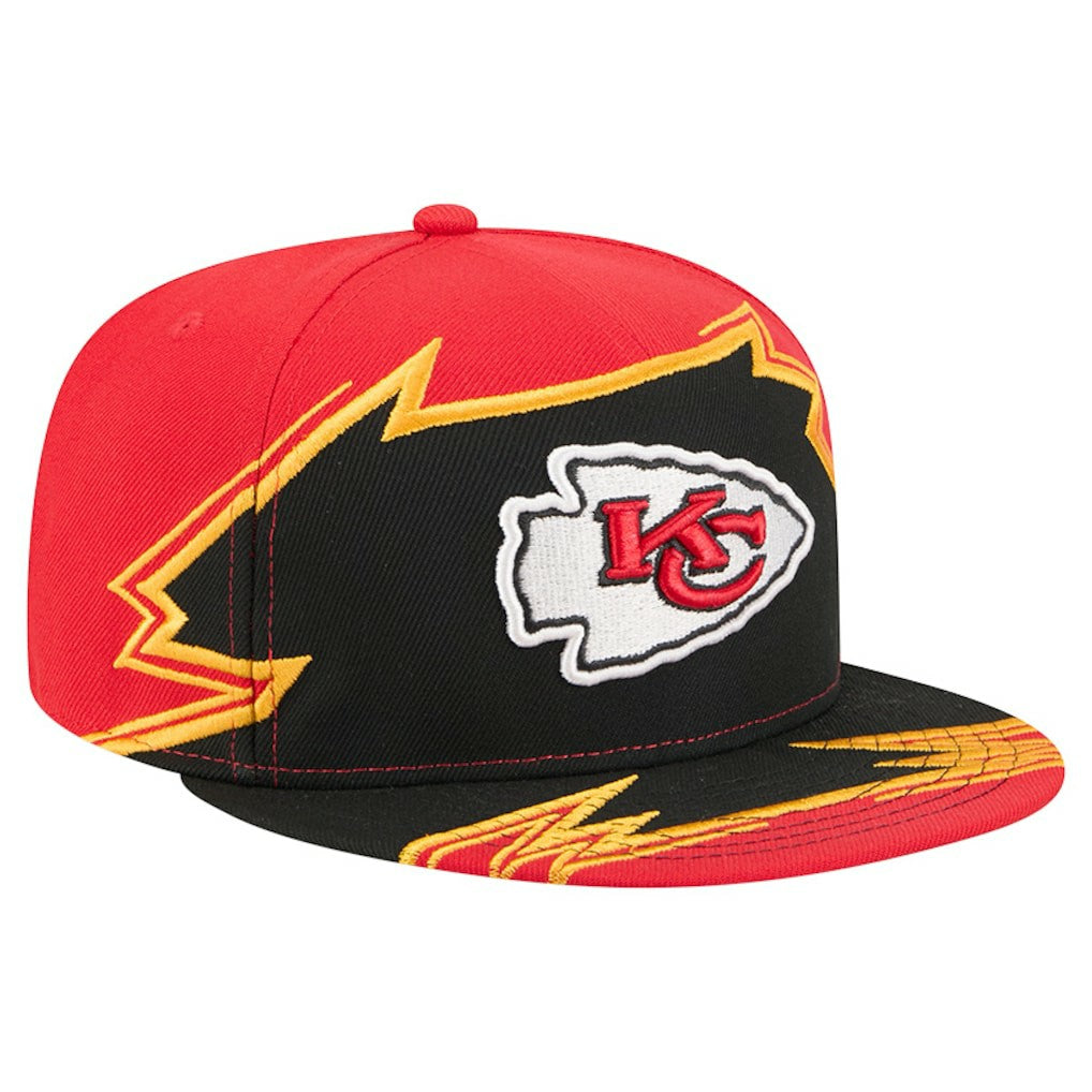 Kansas City Chiefs New Era Break 59FIFTY Fitted Hat Red/Black - NFL