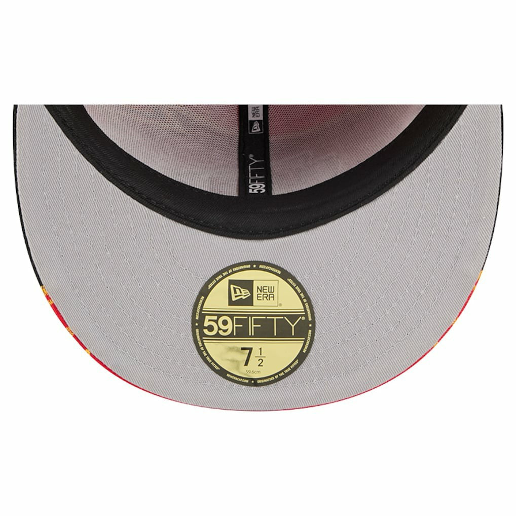 Kansas City Chiefs New Era Break 59FIFTY Fitted Hat Red/Black - NFL