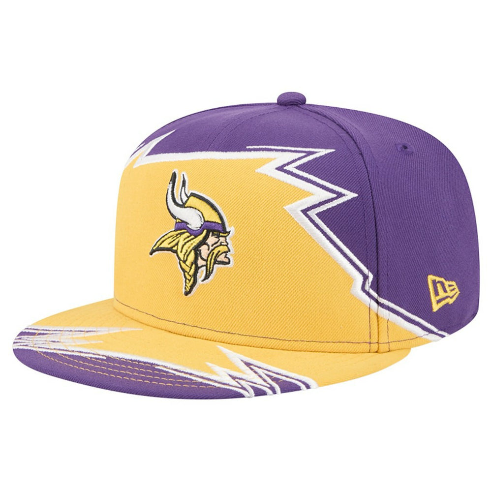 Minnesota Vikings New Era Break 59FIFTY Fitted Hat Purple/Gold - NFL