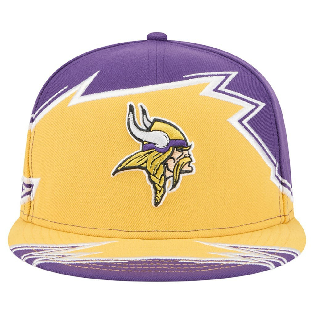 Minnesota Vikings New Era Break 59FIFTY Fitted Hat Purple/Gold - NFL