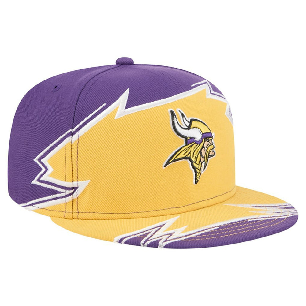 Minnesota Vikings New Era Break 59FIFTY Fitted Hat Purple/Gold - NFL