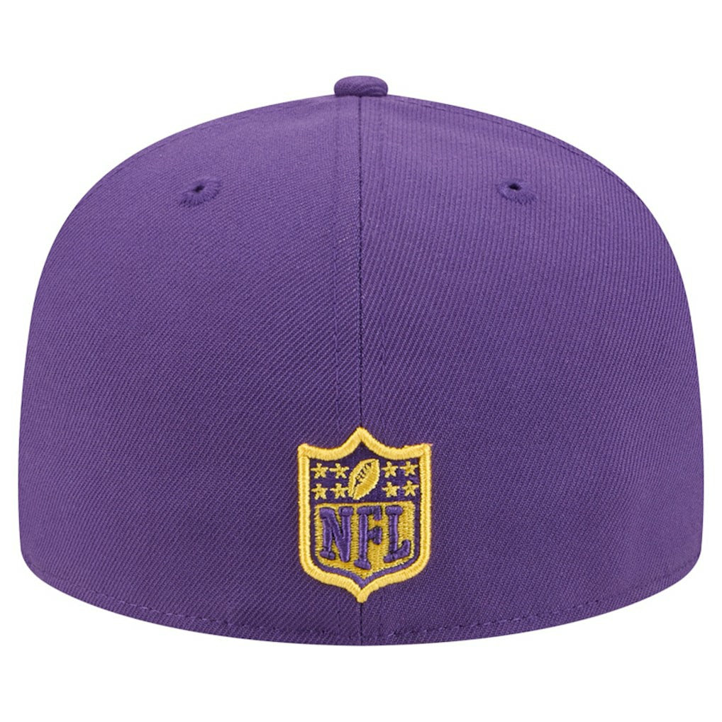 Minnesota Vikings New Era Break 59FIFTY Fitted Hat Purple/Gold - NFL