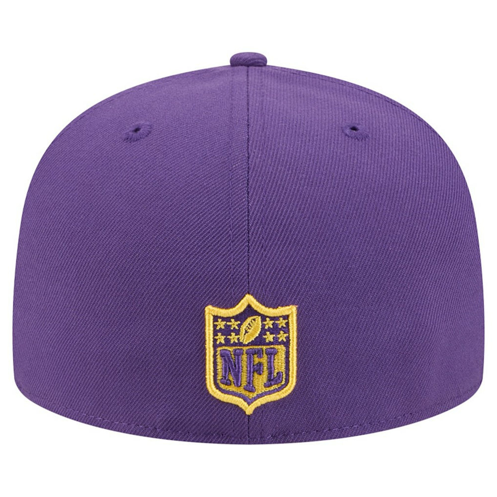 Minnesota Vikings New Era Break 59FIFTY Fitted Hat Purple/Gold - NFL