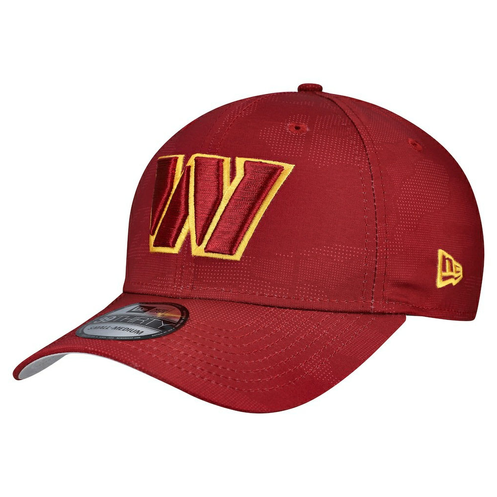 Washington Commanders New Era Tonal Camo 39THIRTY Stretch Fit Hat Burgundy - NFL