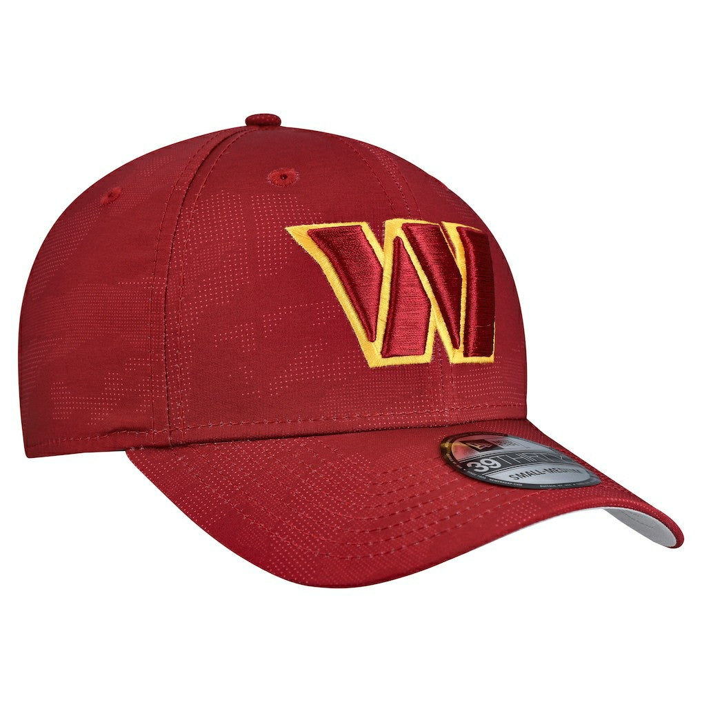 Washington Commanders New Era Tonal Camo 39THIRTY Stretch Fit Hat Burgundy - NFL