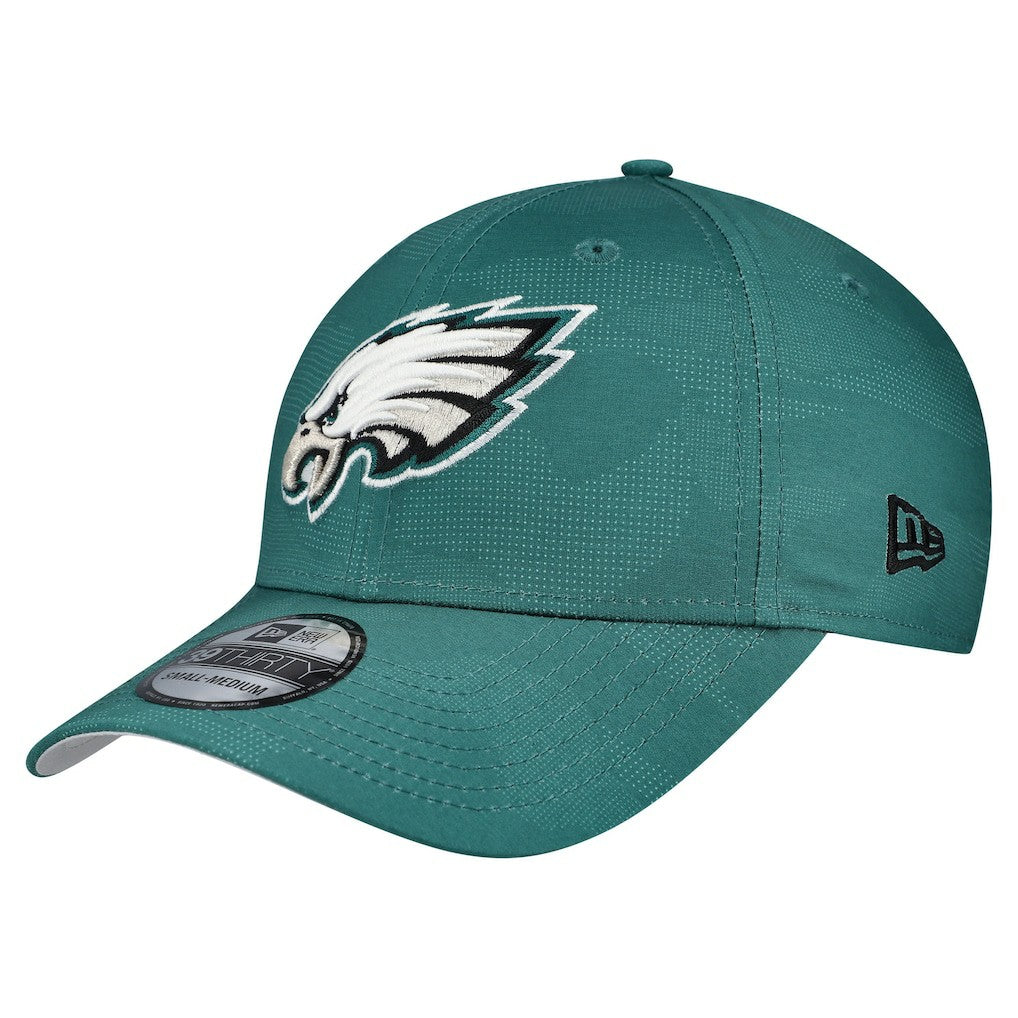 Philadelphia Eagles New Era Tonal Camo 39THIRTY Stretch Fit Hat Midnight Green - NFL