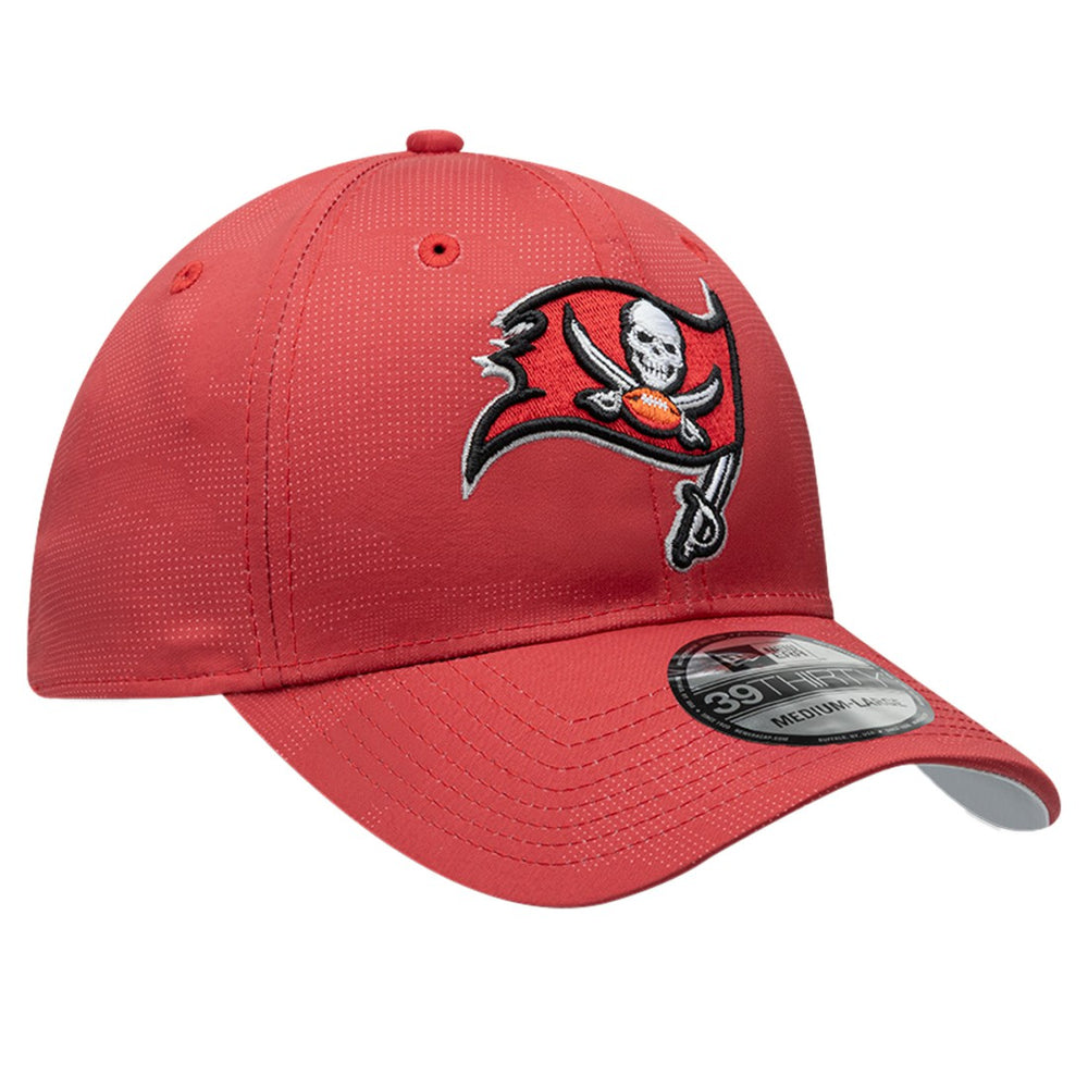 Tampa Bay Buccaneers New Era Tonal Camo 39THIRTY Stretch Fit Hat Red - NFL