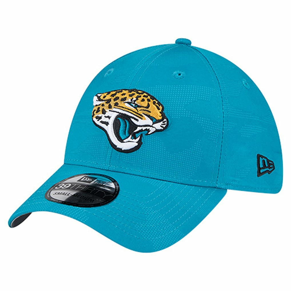 Jacksonville Jaguars New Era Tonal Camo 39THIRTY Stretch Fit Hat Teal - NFL