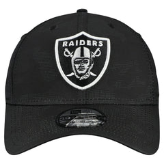 Las Vegas Raiders New Era Tonal Camo 39THIRTY Stretch Fit Hat Black - NFL