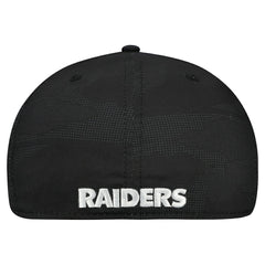 Las Vegas Raiders New Era Tonal Camo 39THIRTY Stretch Fit Hat Black - NFL
