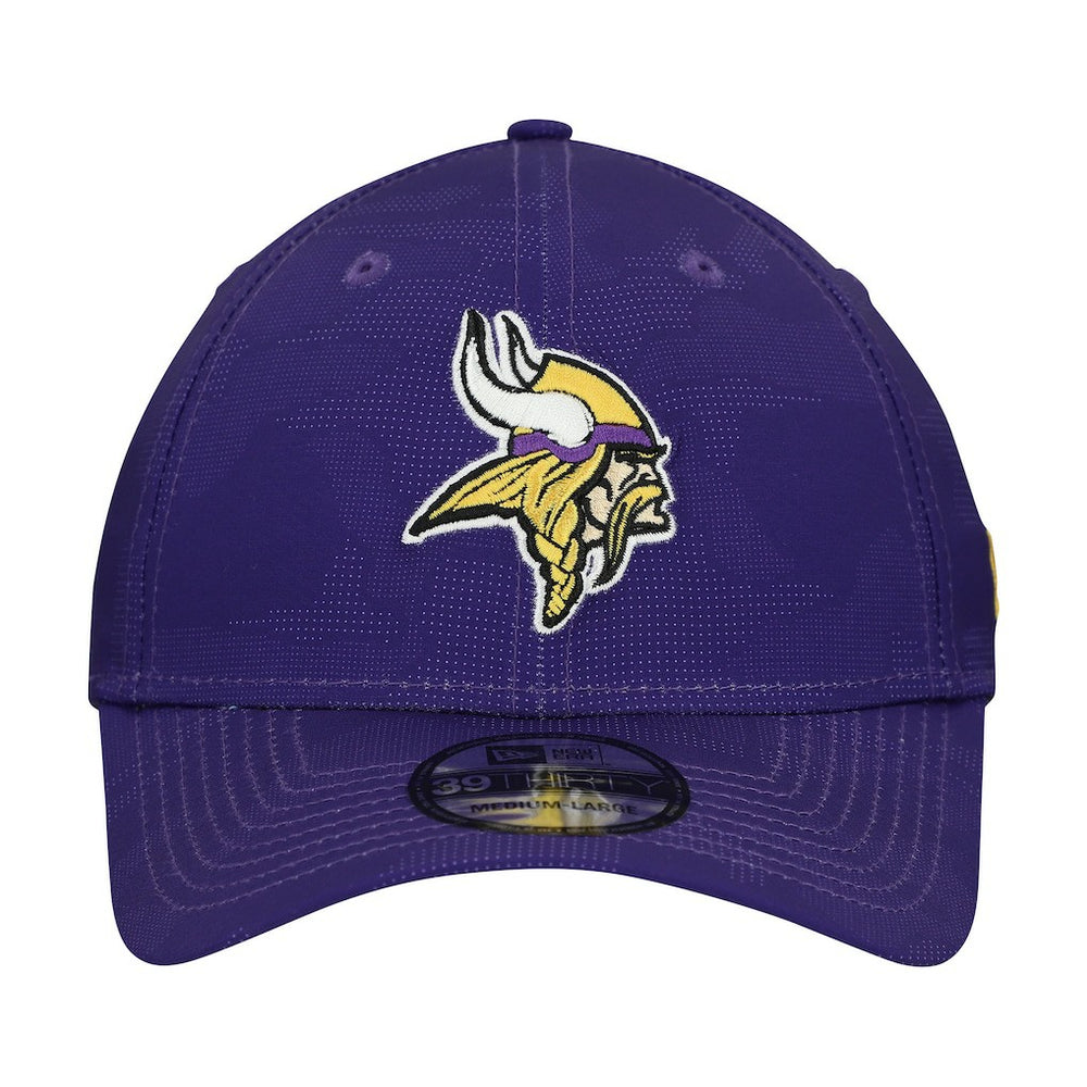 Minnesota Vikings New Era Tonal Camo 39THIRTY Stretch Fit Hat Purple - NFL