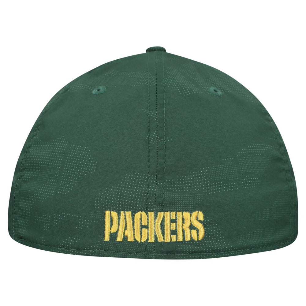 Green Bay Packers New Era Tonal Camo 39THIRTY Stretch Fit Hat Green - NFL