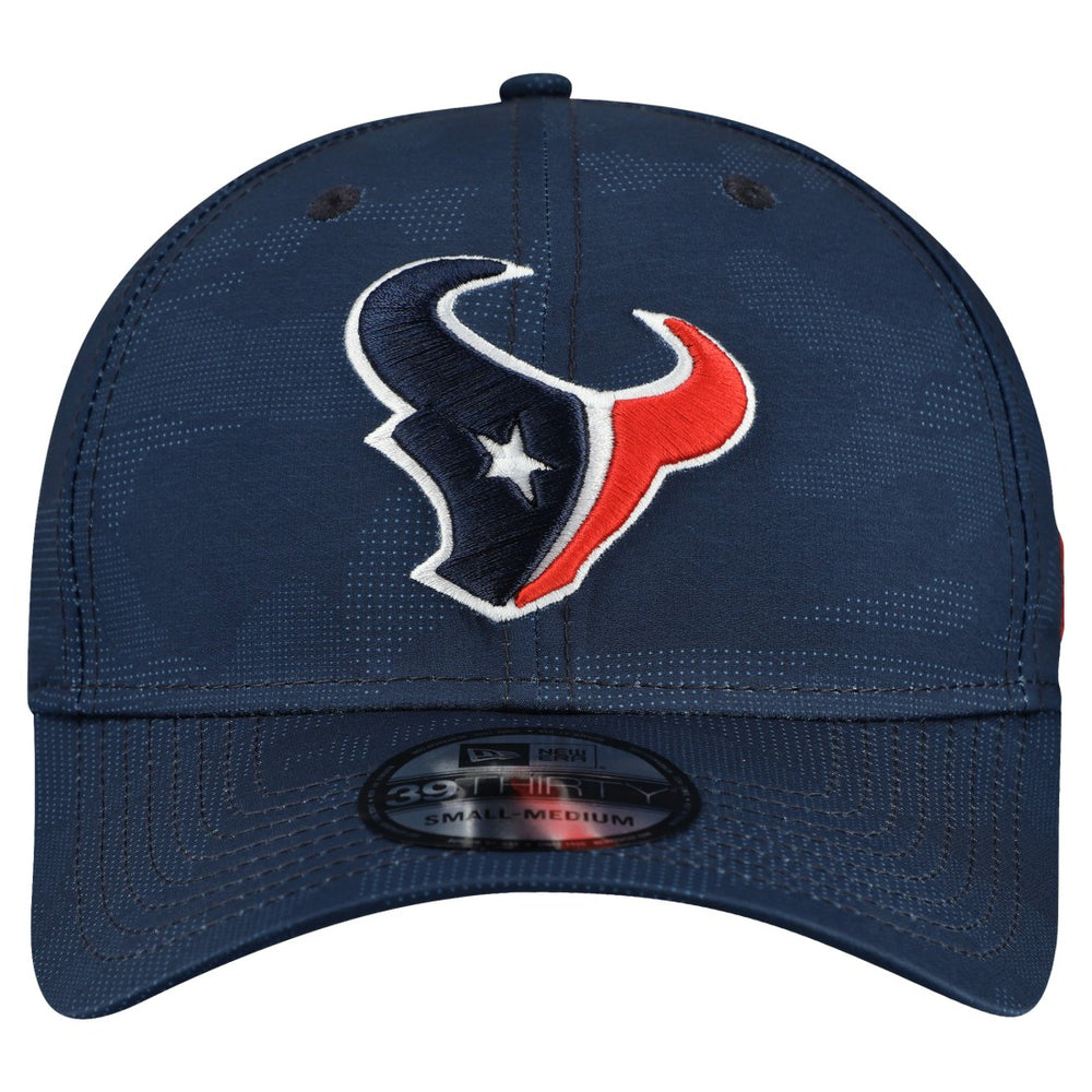 Houston Texans New Era Tonal Camo 39THIRTY Stretch Fit Hat Navy - NFL