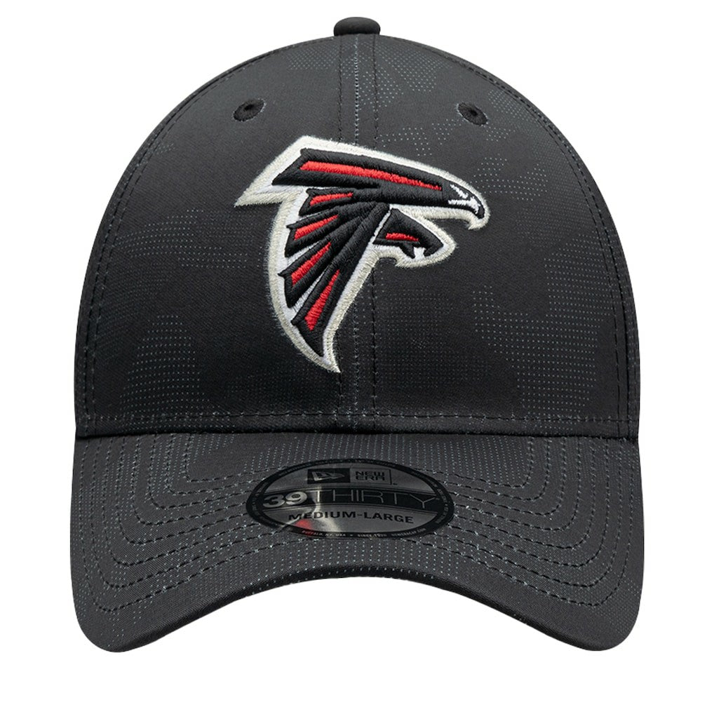 Atlanta Falcons New Era Tonal Camo 39THIRTY Stretch Fit Hat Black - NFL