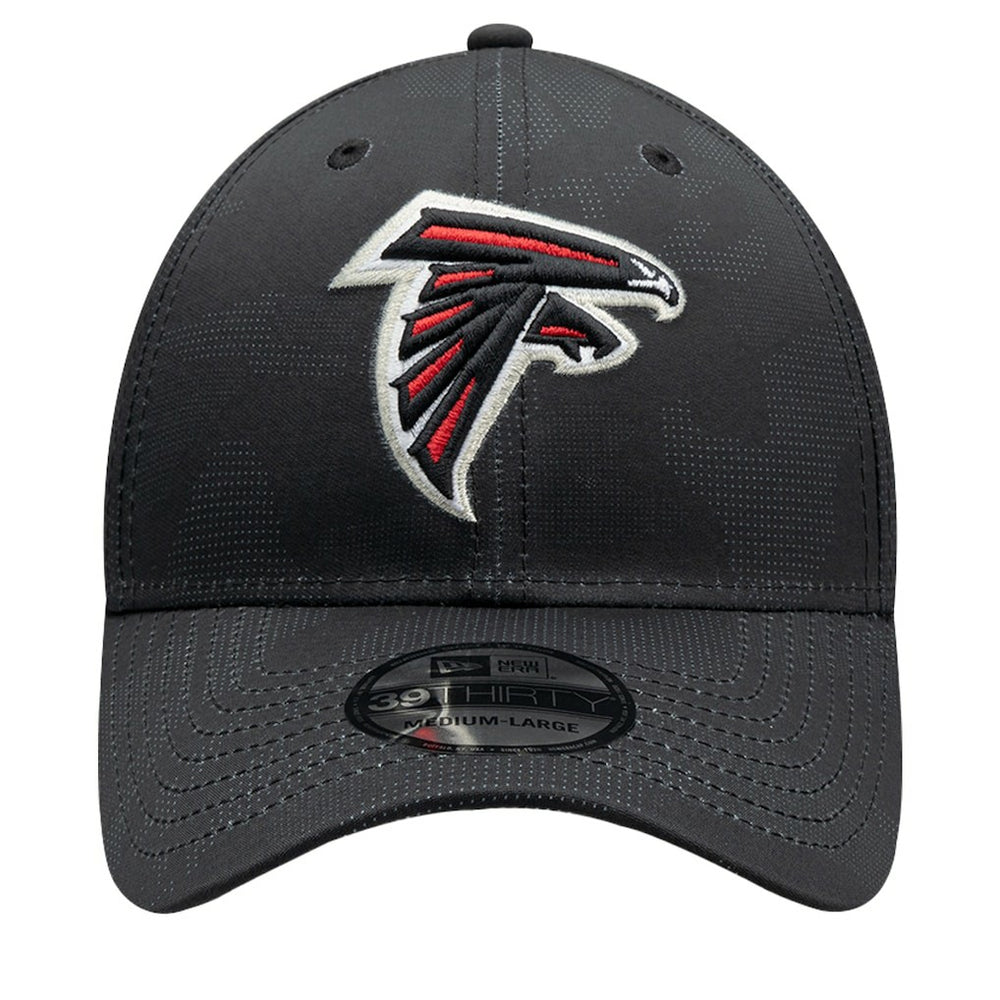 Atlanta Falcons New Era Tonal Camo 39THIRTY Stretch Fit Hat Black - NFL