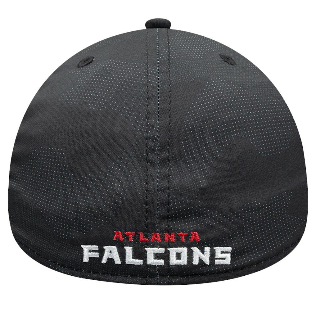 Atlanta Falcons New Era Tonal Camo 39THIRTY Stretch Fit Hat Black - NFL