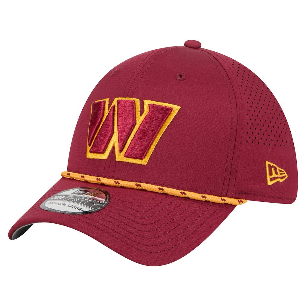 Washington Commanders New Era Perforated 39THIRTY Flex Hat Burgundy - NFL
