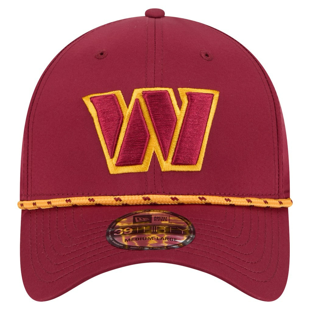 Washington Commanders New Era Perforated 39THIRTY Flex Hat Burgundy - NFL