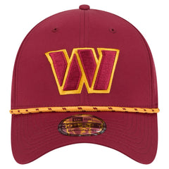 Washington Commanders New Era Perforated 39THIRTY Flex Hat Burgundy - NFL