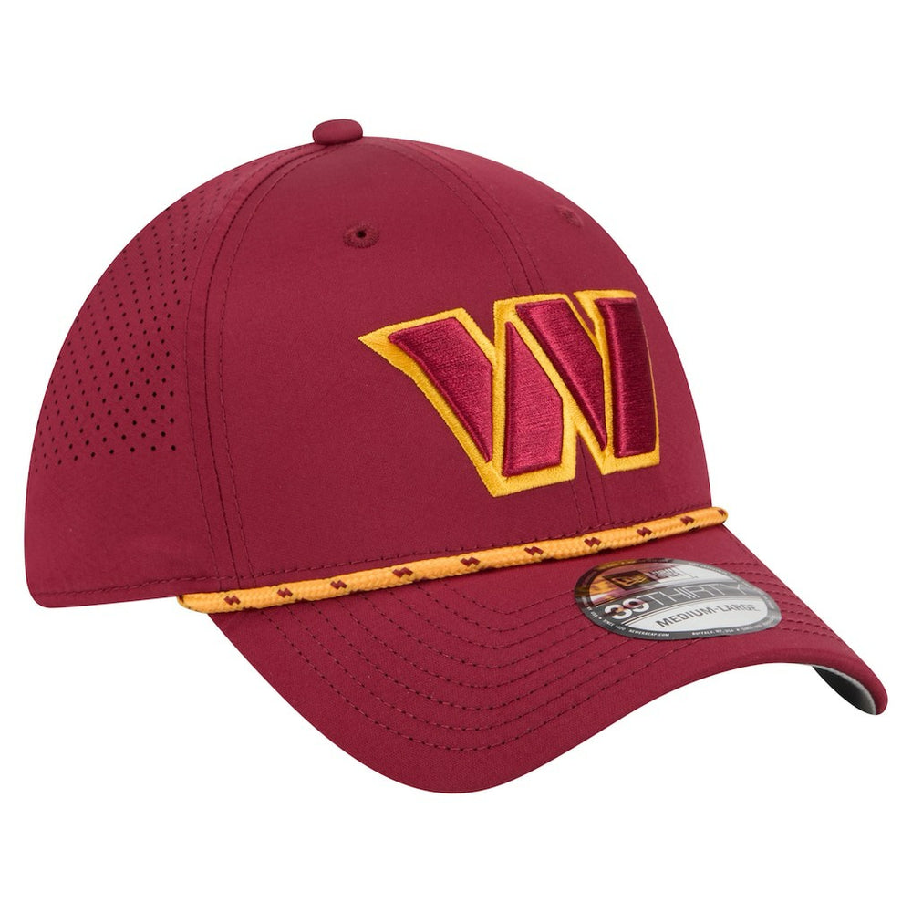 Washington Commanders New Era Perforated 39THIRTY Flex Hat Burgundy - NFL