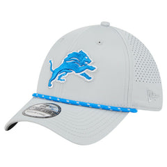 Detroit Lions New Era Perforated 39THIRTY Flex Hat Blue - NFL
