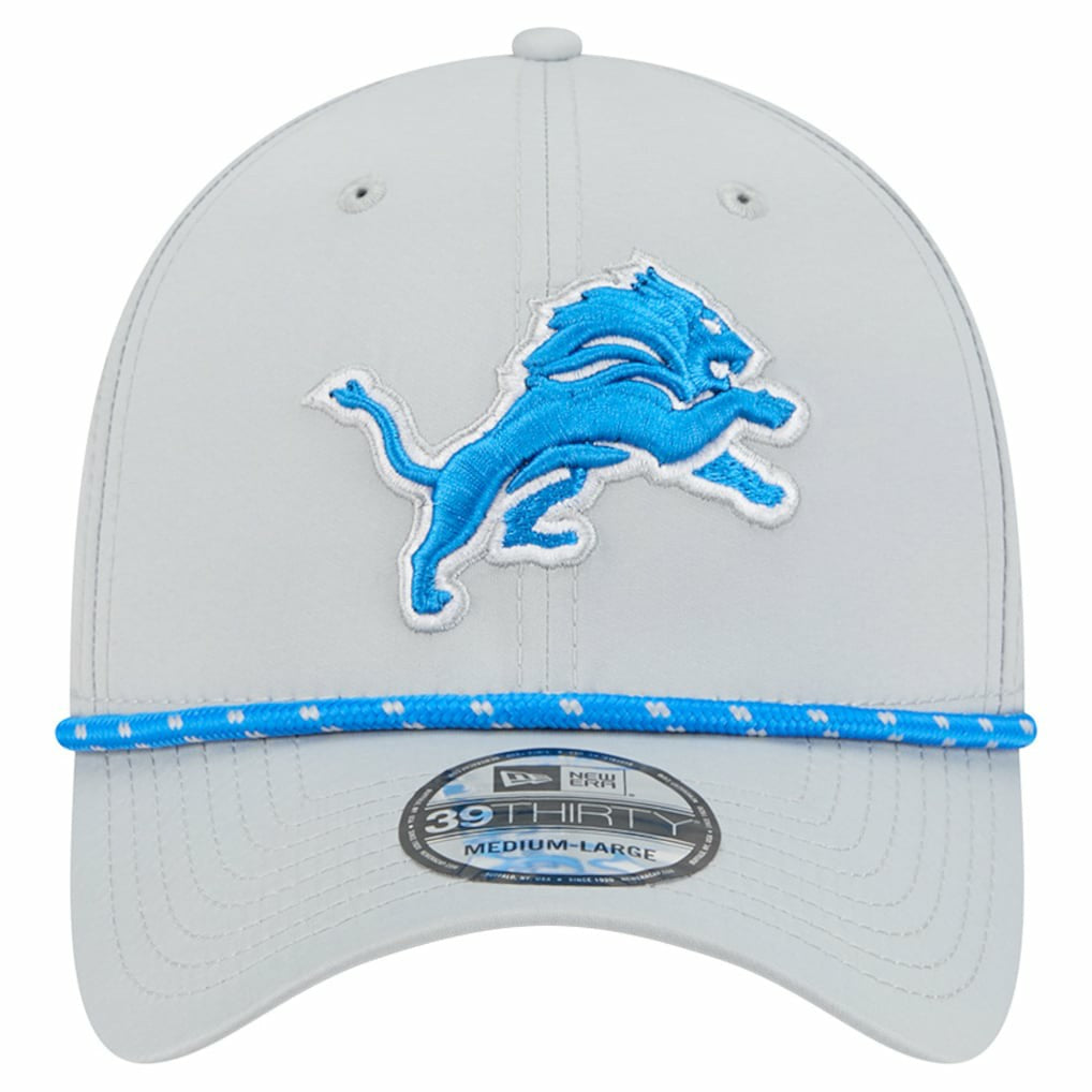 Detroit Lions New Era Perforated 39THIRTY Flex Hat Blue - NFL