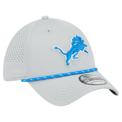Detroit Lions New Era Perforated 39THIRTY Flex Hat Blue - NFL