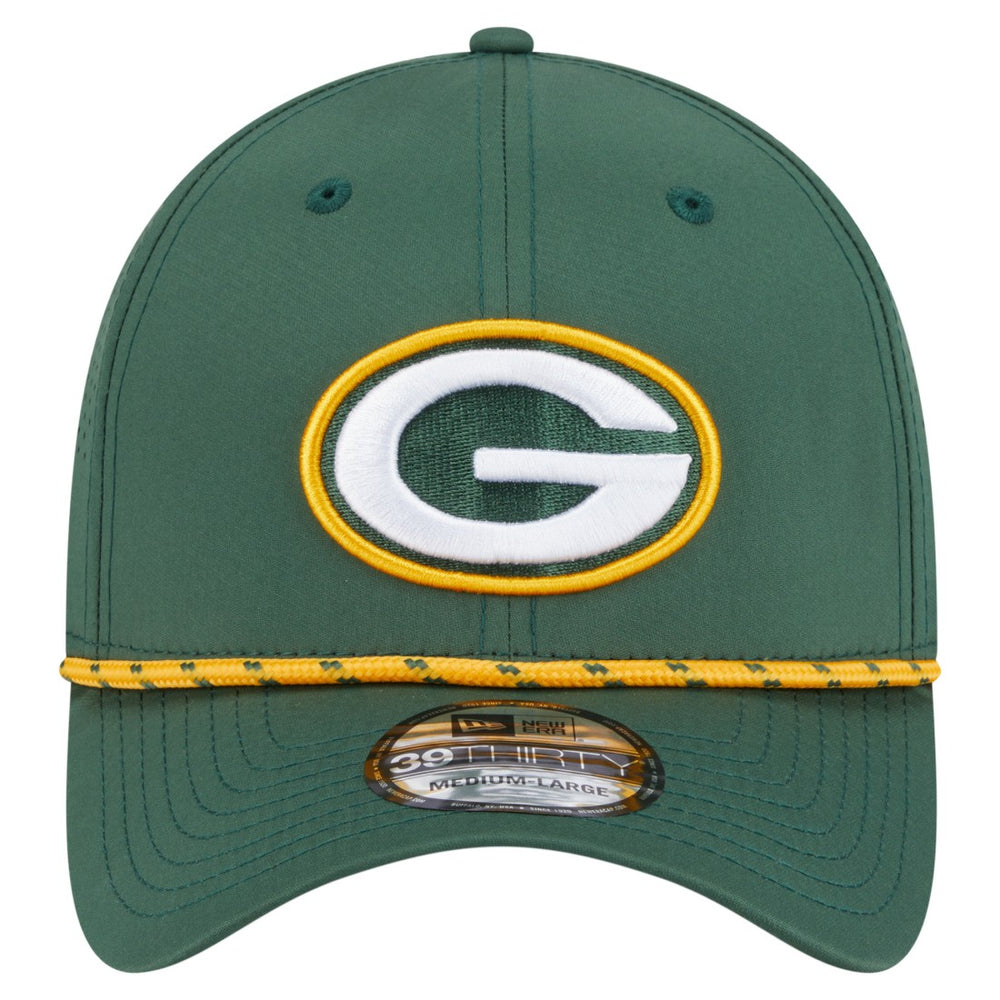 Green Bay Packers New Era Perforated 39THIRTY Flex Hat Green - NFL