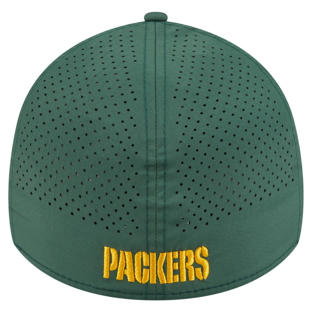 Green Bay Packers New Era Perforated 39THIRTY Flex Hat Green - NFL