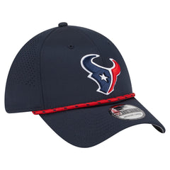 Houston Texans New Era Perforated 39THIRTY Flex Hat Navy - NFL