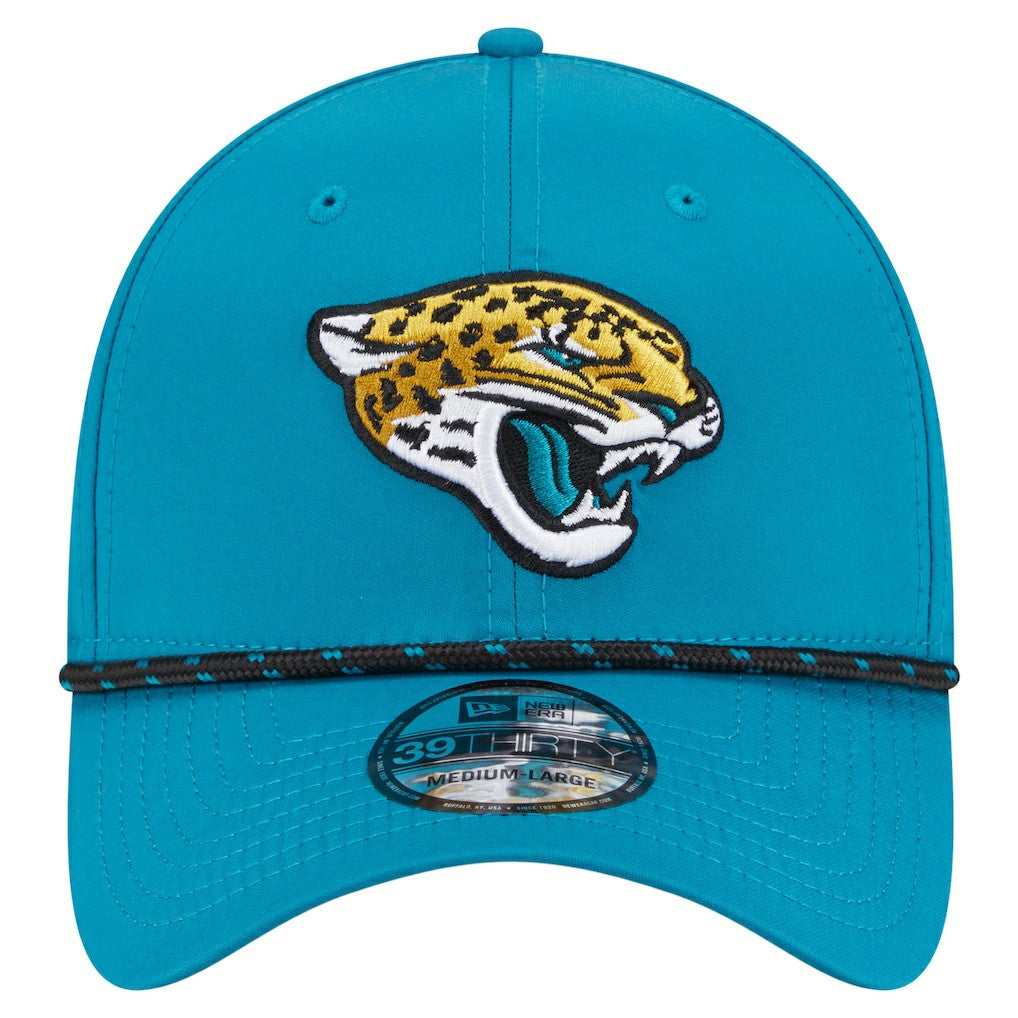 Jacksonville Jaguars New Era Perforated 39THIRTY Flex Hat Teal - NFL