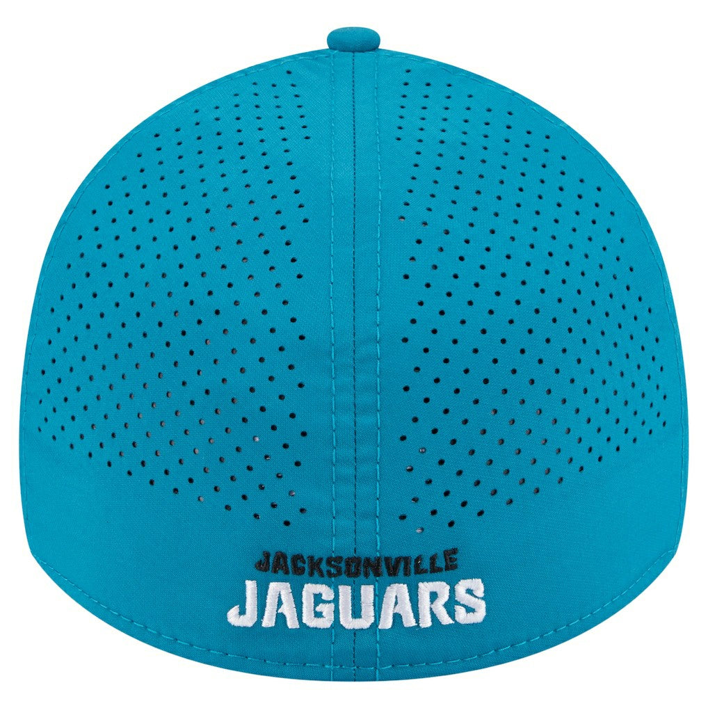 Jacksonville Jaguars New Era Perforated 39THIRTY Flex Hat Teal - NFL