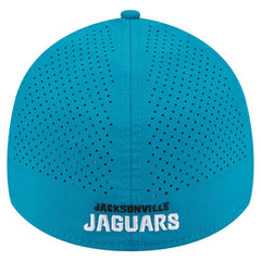 Jacksonville Jaguars New Era Perforated 39THIRTY Flex Hat Teal - NFL