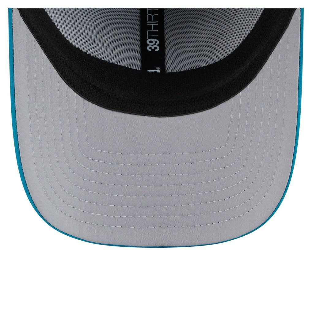 Jacksonville Jaguars New Era Perforated 39THIRTY Flex Hat Teal - NFL