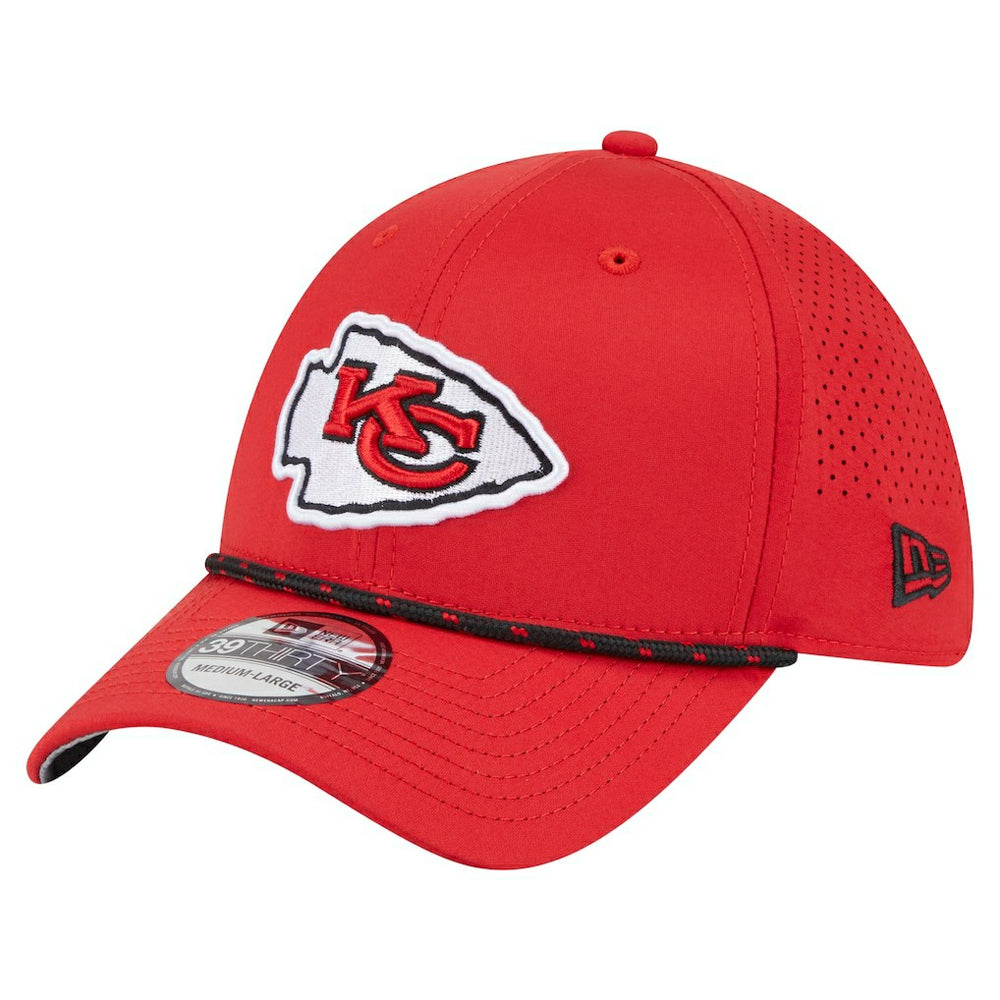 Kansas City Chiefs New Era Perforated 39THIRTY Flex Hat Red - NFL