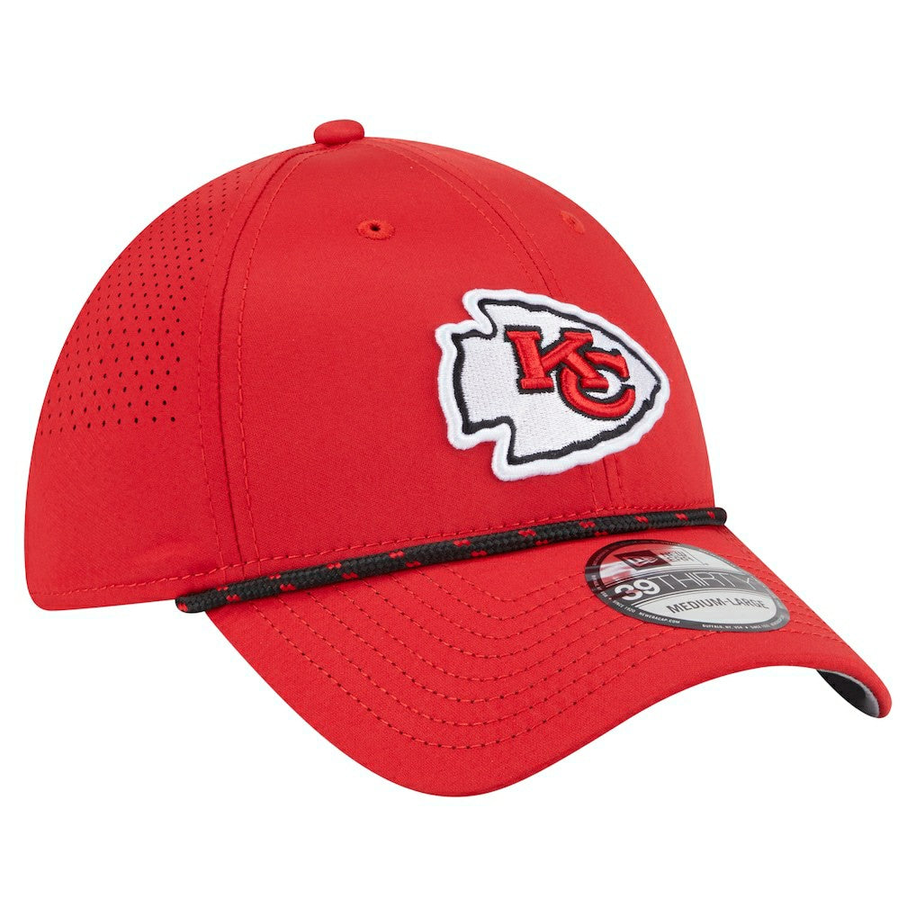 Kansas City Chiefs New Era Perforated 39THIRTY Flex Hat Red - NFL