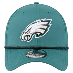 Philadelphia Eagles New Era Perforated 39THIRTY Flex Hat Midnight Green - NFL