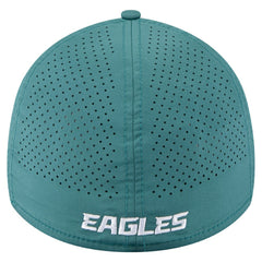 Philadelphia Eagles New Era Perforated 39THIRTY Flex Hat Midnight Green - NFL