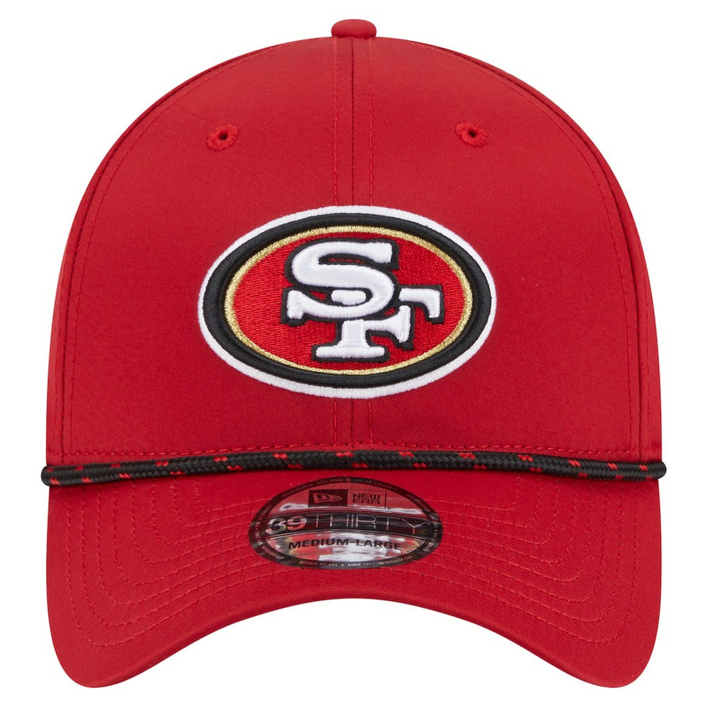 San Francisco 49ers New Era Perforated 39THIRTY Flex Hat Scarlet - NFL