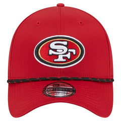 San Francisco 49ers New Era Perforated 39THIRTY Flex Hat Scarlet - NFL