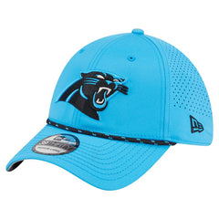 Carolina Panthers New Era Perforated 39THIRTY Flex Hat Blue - NFL
