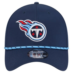 Tennessee Titans New Era Perforated 39THIRTY Flex Hat Navy - NFL