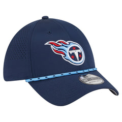 Tennessee Titans New Era Perforated 39THIRTY Flex Hat Navy - NFL