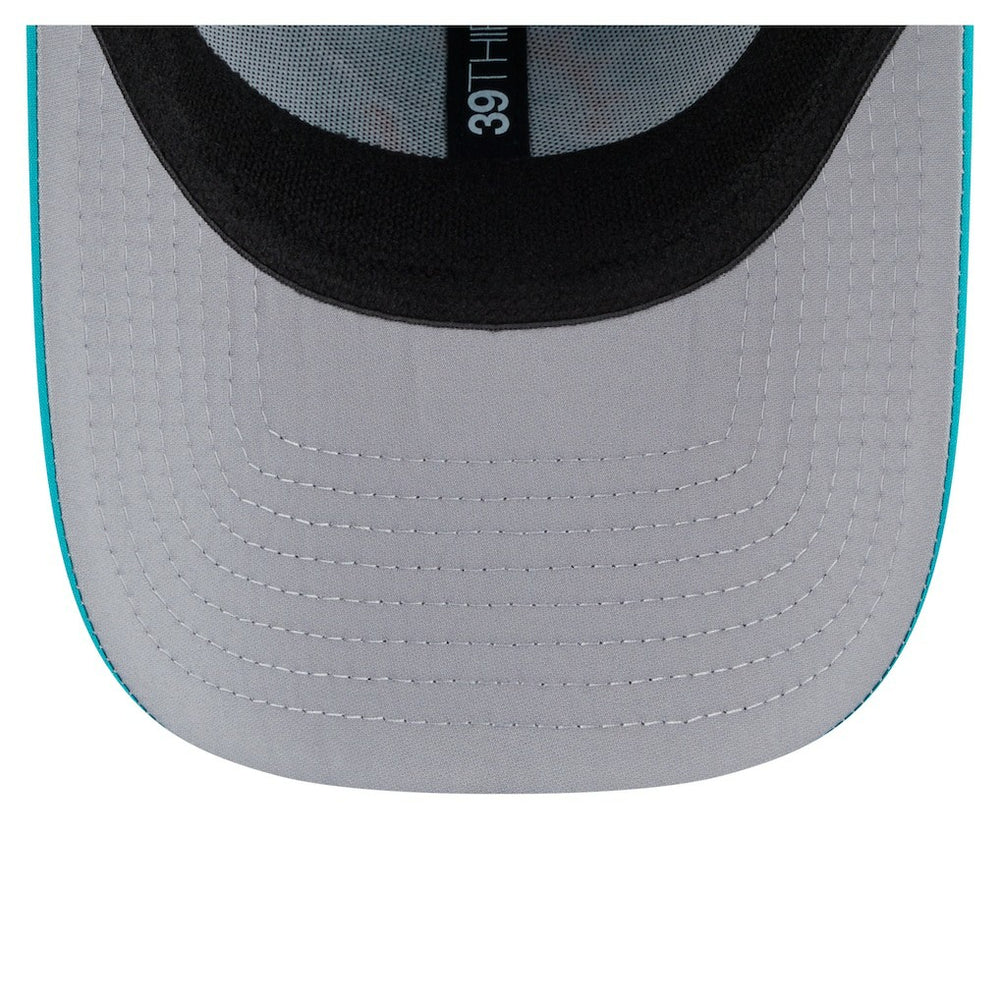Miami Dolphins New Era Perforated 39THIRTY Flex Hat Aqua - NFL