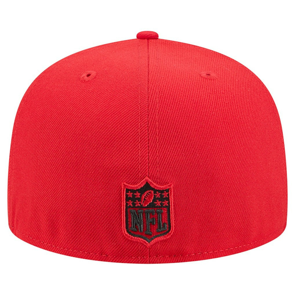 Kansas City Chiefs New Era Tri-Hit 59FIFTY Fitted Hat Red - NFL