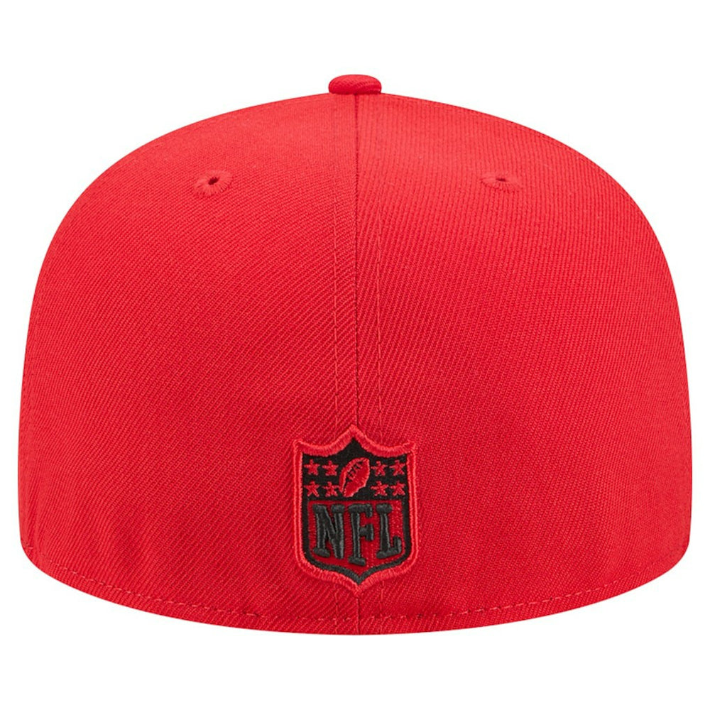 Kansas City Chiefs New Era Tri-Hit 59FIFTY Fitted Hat Red - NFL